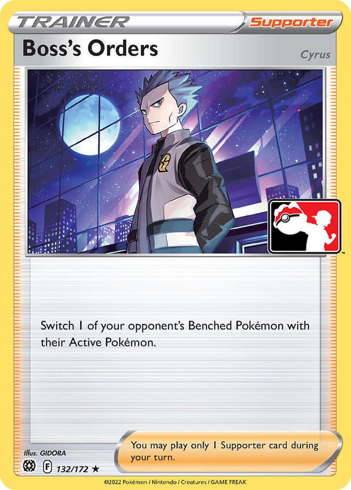 Brilliant Stars Boss's Orders [Prize-Pack] Pokémon card